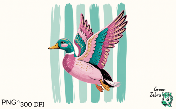 Download Preppy Duck Stripe PNG, Coastal Summer - Summer Collection