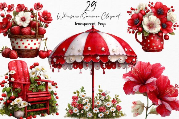 Download Whimsical Summer Clipart - Summer Collection