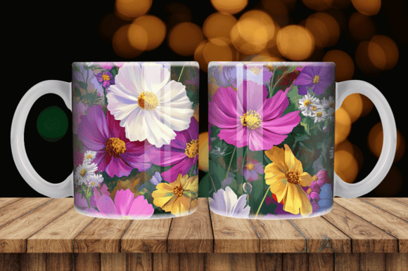 Download Summer Flower Watercolor Mug Tumbler - Summer Collection