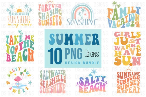 Download Summer Bundle Sublimation Beach Png - Summer Collection