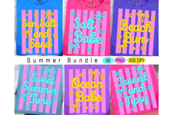 Download Striped Summer Bundle PNG - Summer Collection