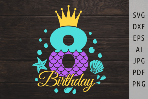 Download Mermaid Birthday Svg Mermaid Number Svg - Mermaid birthday Collection