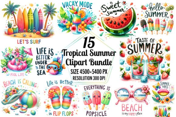 Download Tropical Summer Sublimation Collection - Summer Collection